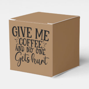 Ge får jag kaffe och ingen får ont presentaskar