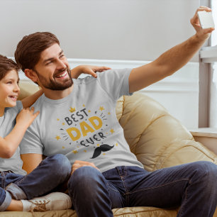Ge Far modern typografi bästa Pappa någonsin T Shirt