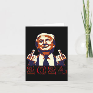 Ge Finger 2024 Vänd från design Kort