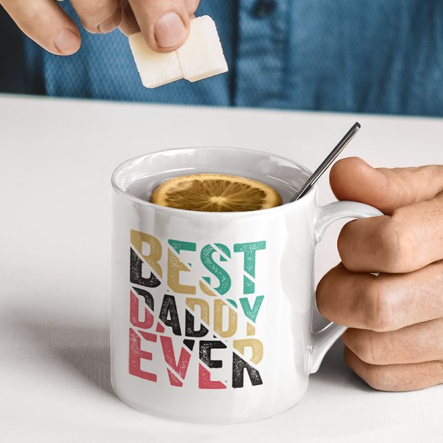Ge från ett barn till pappa... Bästa pappa nånsin Kaffemugg (Skapare uppladdad)