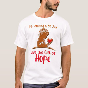 ge-gåva av hopp t shirt