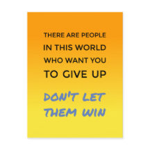 Ge ge ett inspirationstecken för positiv attityd