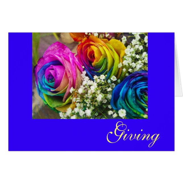 Ge Hälsningskort (Framsidan Horizontal)