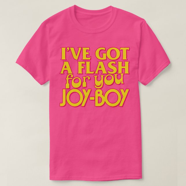 Ge har en blixt åt dig... t shirt (Design framsida)