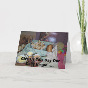 Ge i dag... vår vardag...notecard... kort