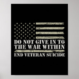 Ge in i Krig inom veteranerna Mental H Poster