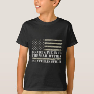 Ge in i Krig inom veteranerna Mental H T Shirt