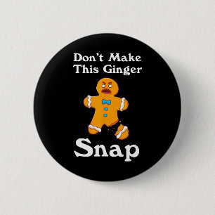 Ge inte denna rödhåriga present i ginger snap jul knapp