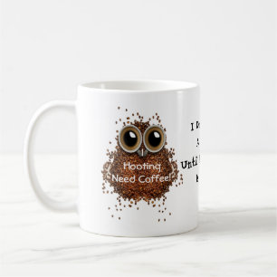 Ge inte ett DYFTkaffe göras! Råna ugglan Kaffemugg