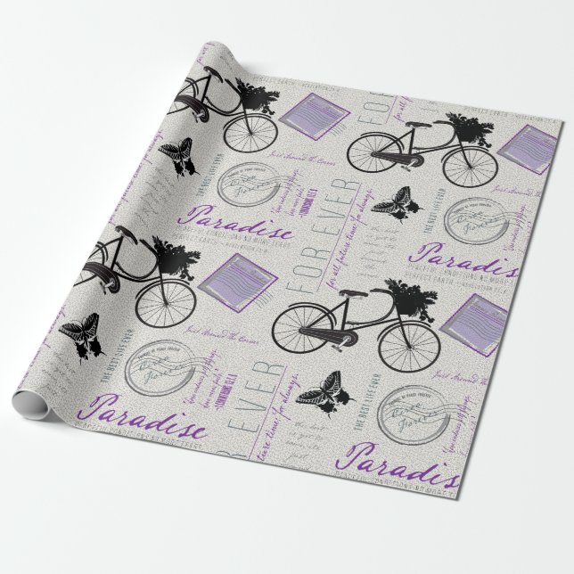 Ge inte upp gåvasjalen presentpapper (Utrullad)