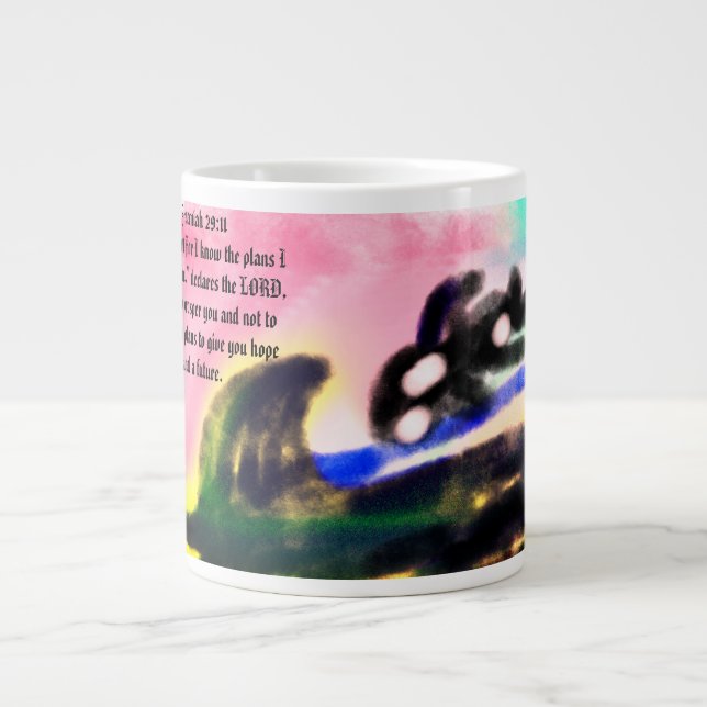 Ge inte upp jumbo mugg (Framsidan)