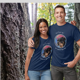 Ge inte upp Rottweiler Classic Rund T-Shirt