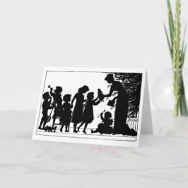 Ge julklappar helgkort