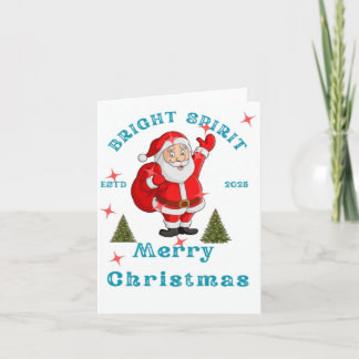 Ge julstämningen liv med Santa-design Inbjudan