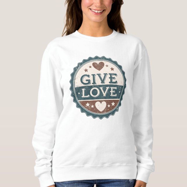 Ge Kärlek T Shirt (Framsida)