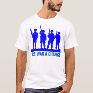 Ge krig en chans.. tee shirt