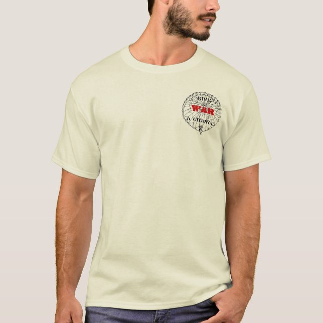 GE KRIG EN RISKERA TEE SHIRT (Framsida)