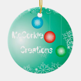 Ge kritik partnerprydnaden julgransprydnad keramik