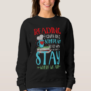 Ge läser lite ställe-bokmask bibliotek t shirt
