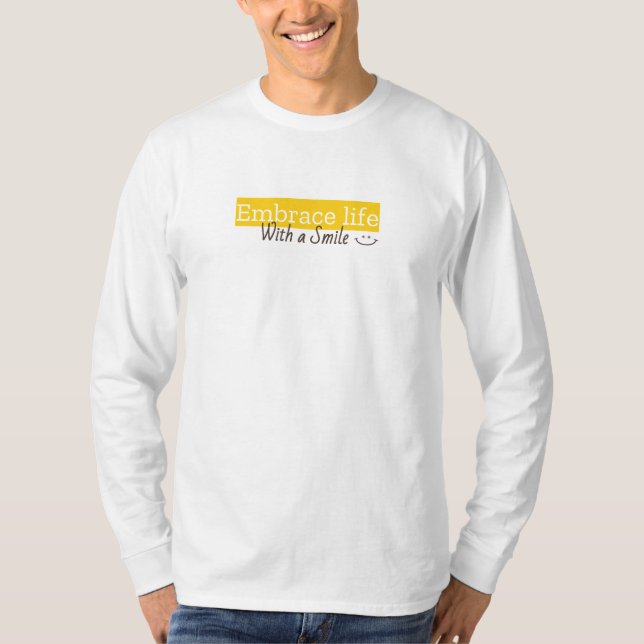 Ge liv med en mil t shirt (Framsida)
