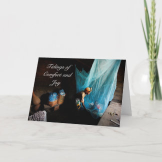 Ge livets gåva - Ge a Bed... - Anpassad Helgkort