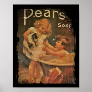 Ge marionett med pärontvål poster