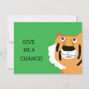 Ge Me A Chance Vykort