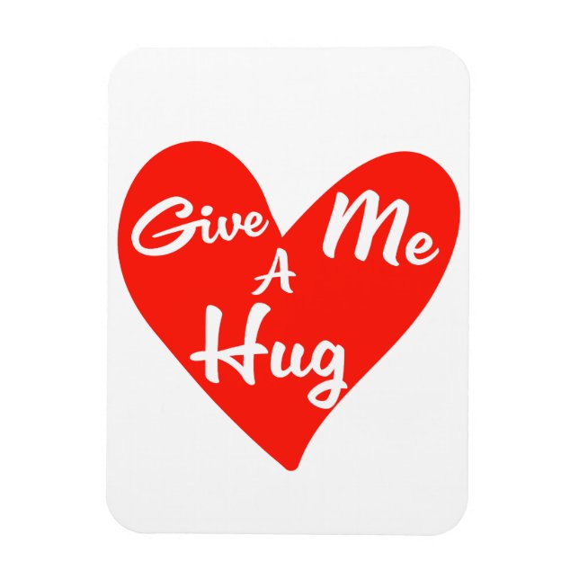 Ge me a Hug Magnet (Vertikal)