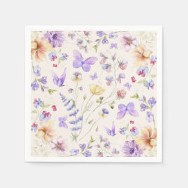 Ge Me Butterflies Möhippa Pappersservett