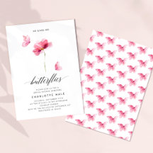 Ge Me Butterflies Rosa Möhippa