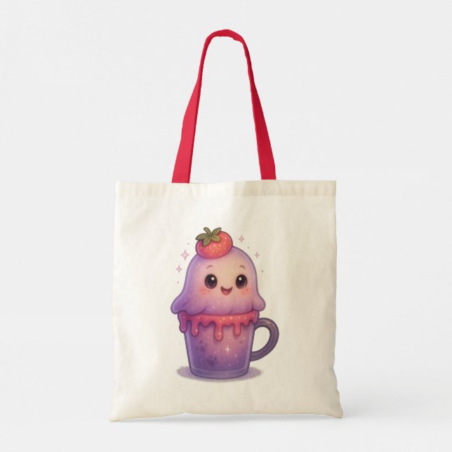 Ge Me Candy Tote Bag Tygkasse (Baksida)
