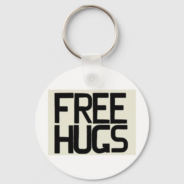 GE ME FREE HUGS NYCKELRING (Framsida)