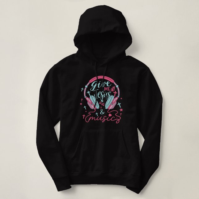 Ge Me JesusMusic Kärlek Music Music och Jesus T Shirt (Design framsida)