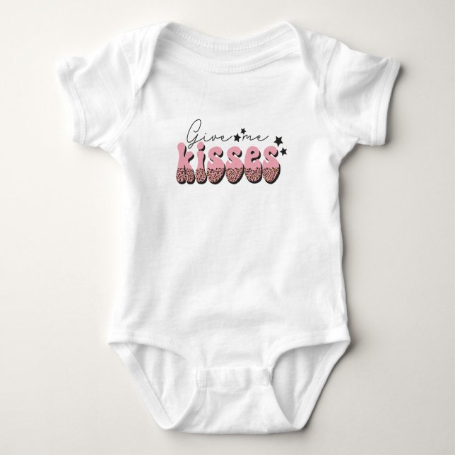 Ge Me Kisses T Shirt (Framsida)