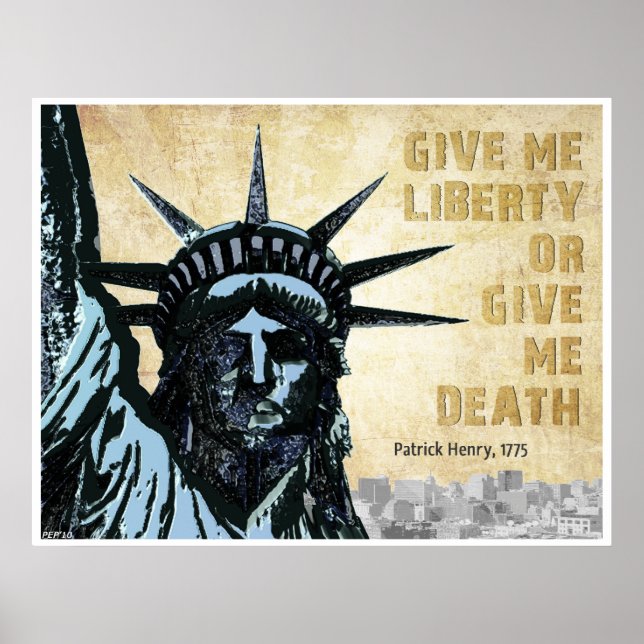 Ge Me Liberty Poster (Framsidan)