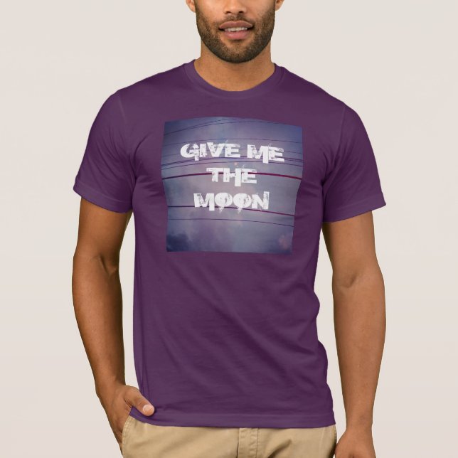 GE ME MÅNE TEE SHIRT (Framsida)