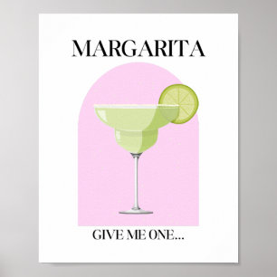 Ge Me One Margarita Snyggt Rosa  Poster