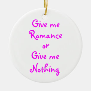 Ge me Romantik-Cirkelprydnad Julgransprydnad Keramik