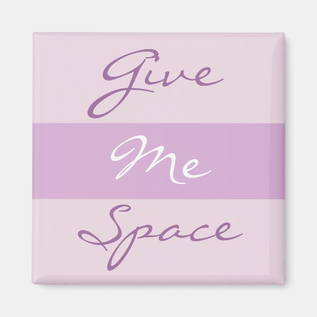 Ge Me Space ord Magnet (Framsidan)