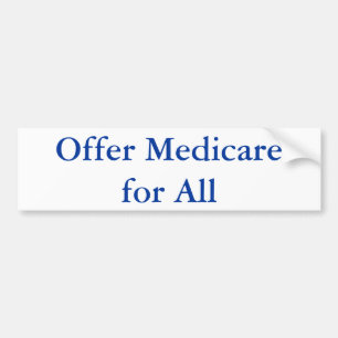 Ge Medicare för alla Bildekal