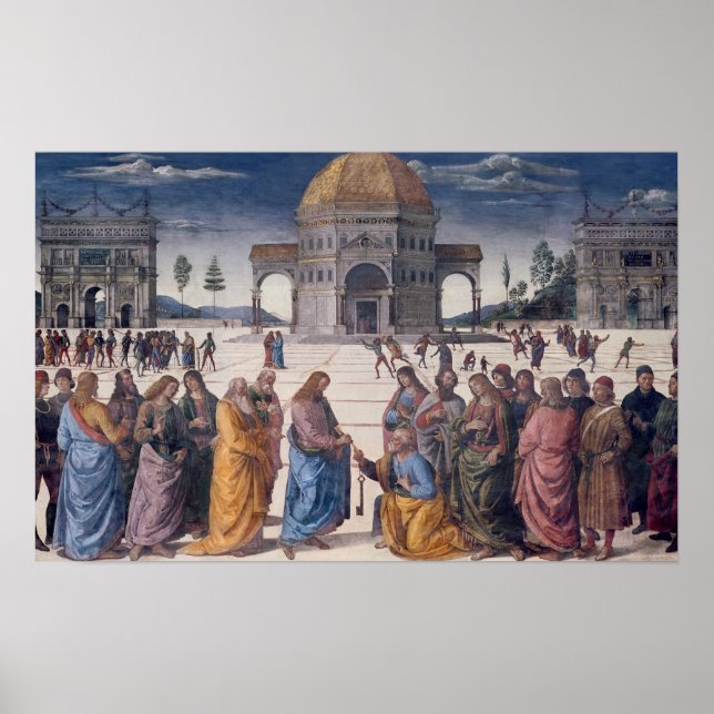 Ge mellan Nycklar och St. Peter Poster (Framsidan)