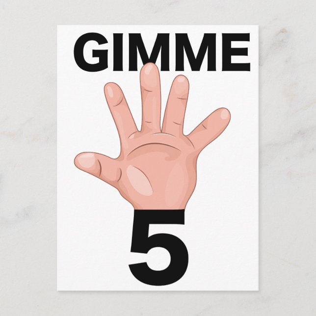 Ge mig 5 vykort (Framsida)