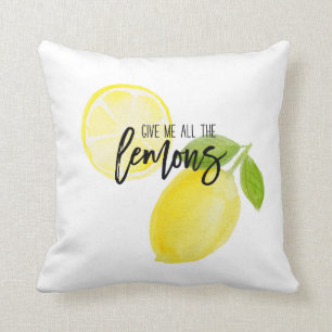Ge mig alla citroner PILLOW Kudde