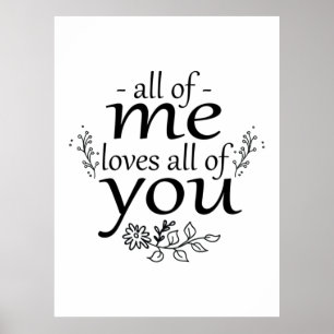 Ge mig alla Kärlek. Poster