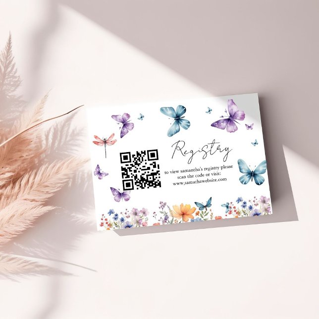 Ge mig Butterflies möhippa register Tilläggskort (Skapare uppladdad)