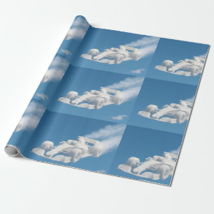 Ge mig cloud racer, surreal F1 sky art premium w Presentpapper