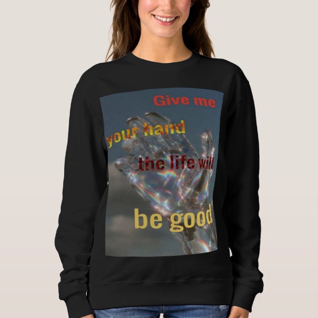 ge mig din hand t shirt (Framsida)