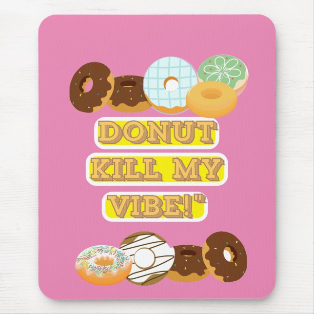 Ge mig dödan min vibe! musmatta (Framsidan)