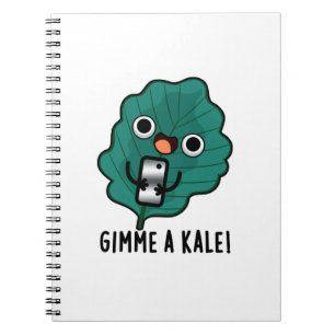 Ge Mig En Kål Rolig Grönsak Puns Anteckningsbok