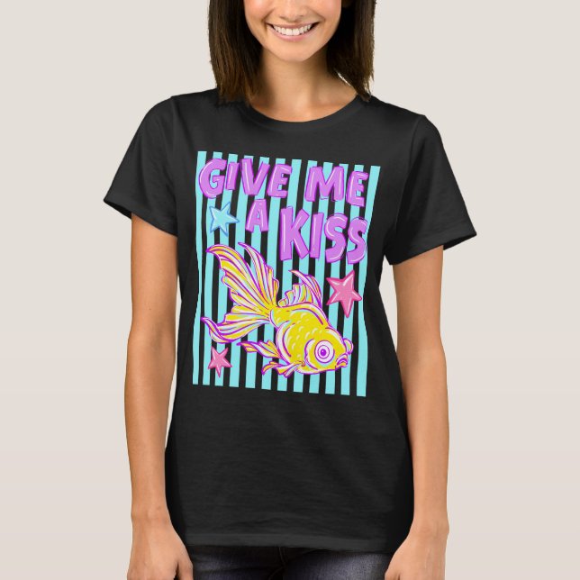 Ge Mig En Kyss T Shirt (Framsida)